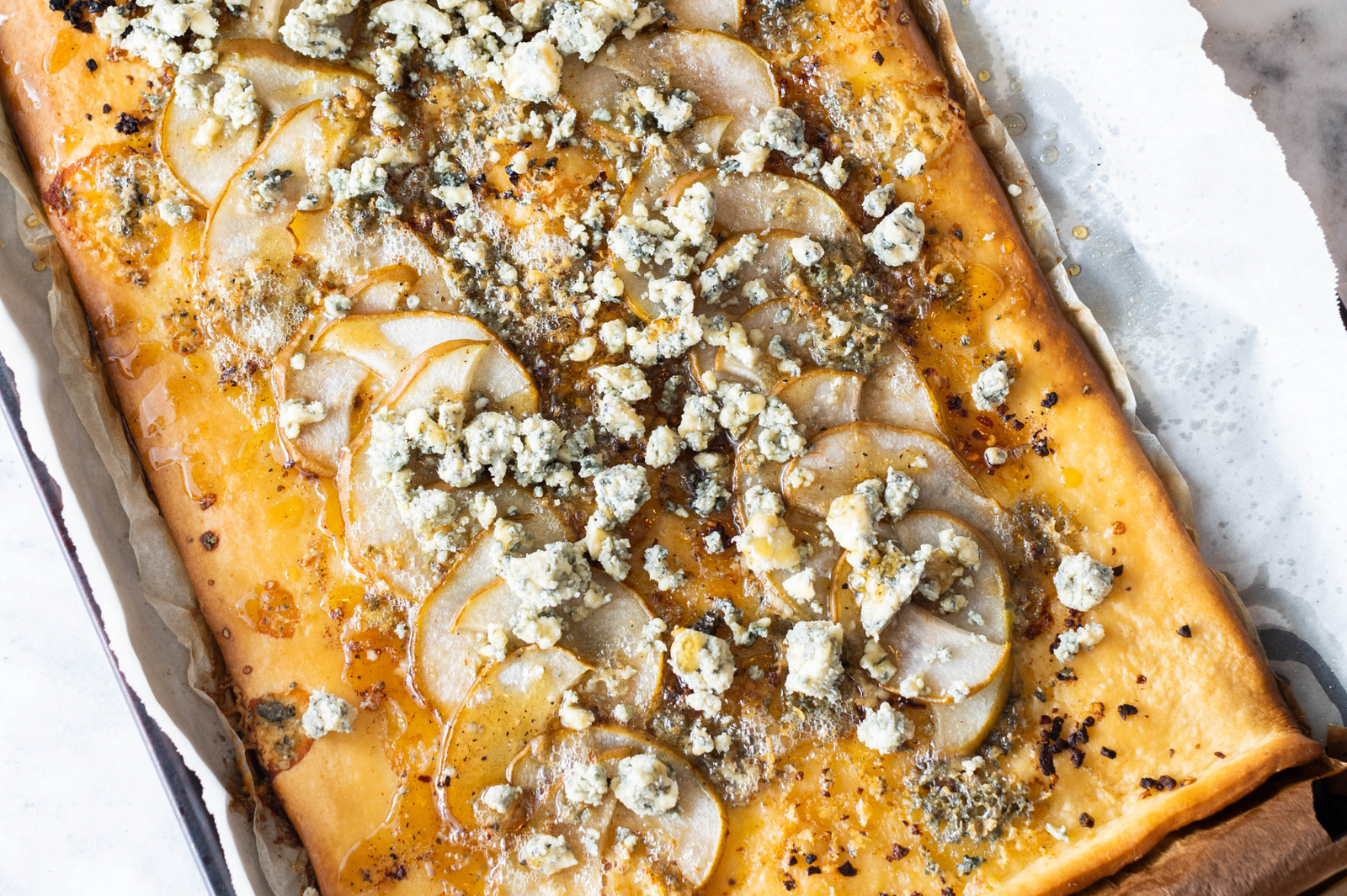 Asher Blue Pear Pizza