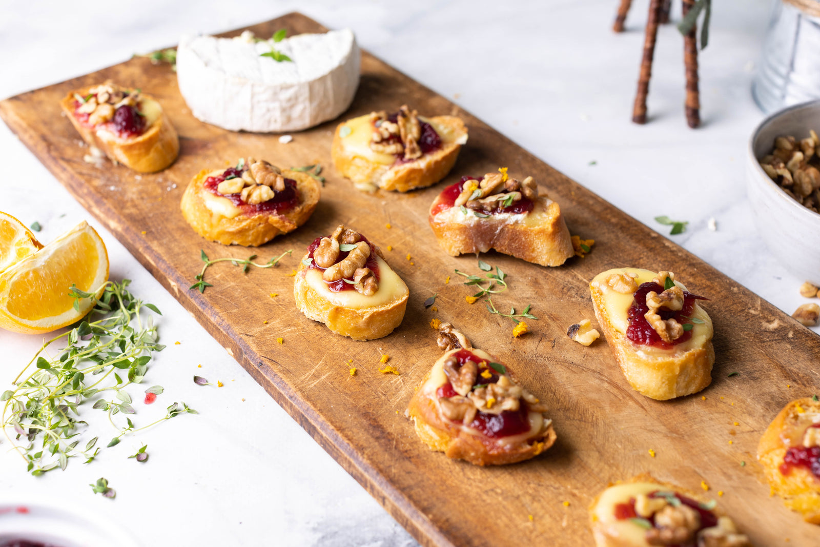 Cranberry Green Hill Crostini