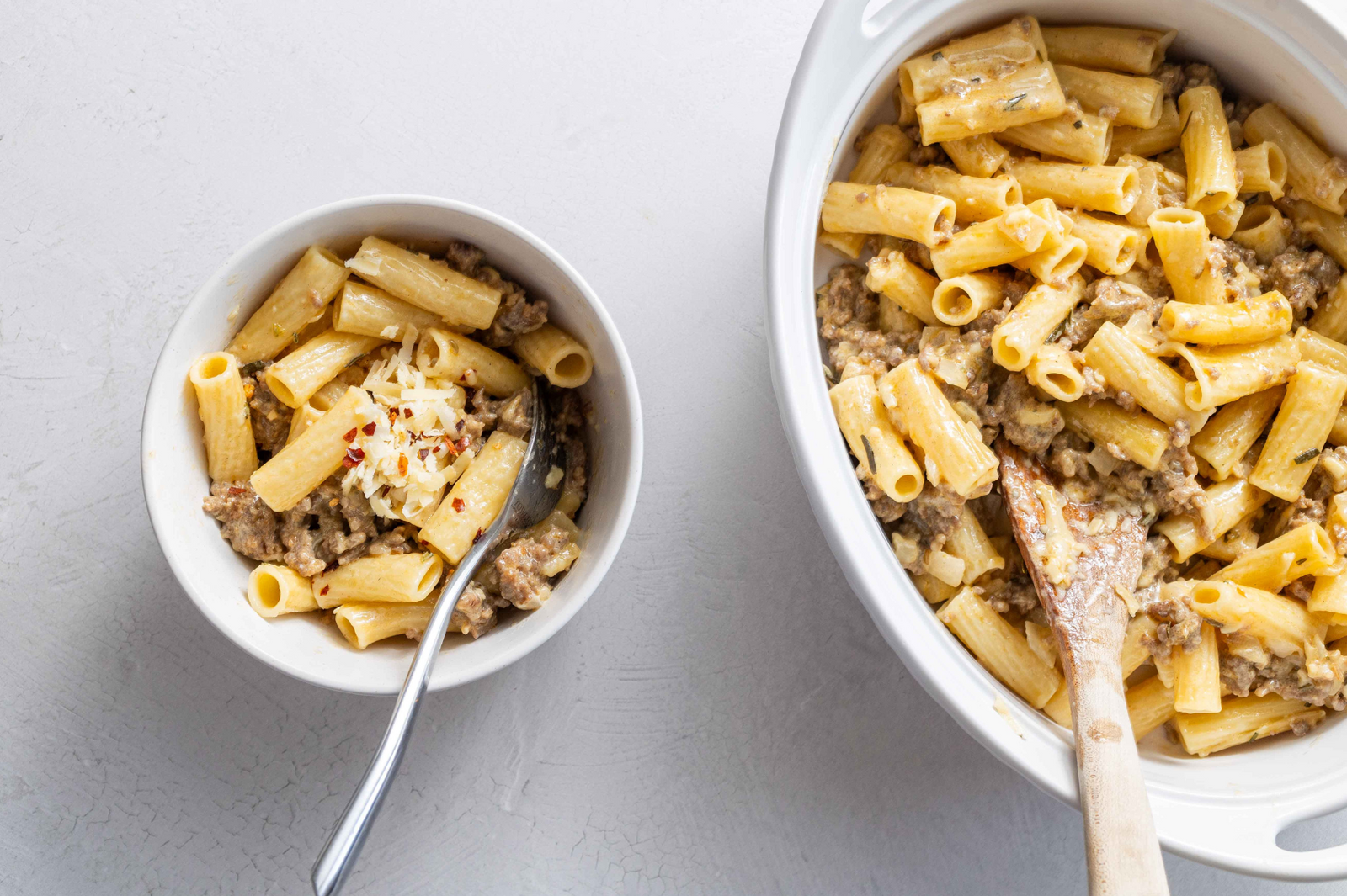 Pasta alla Norcina with Griffin