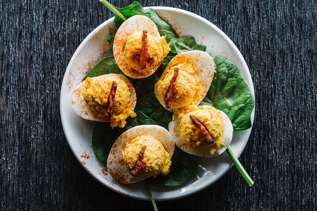 Pimento Cheese Deviled Eggs