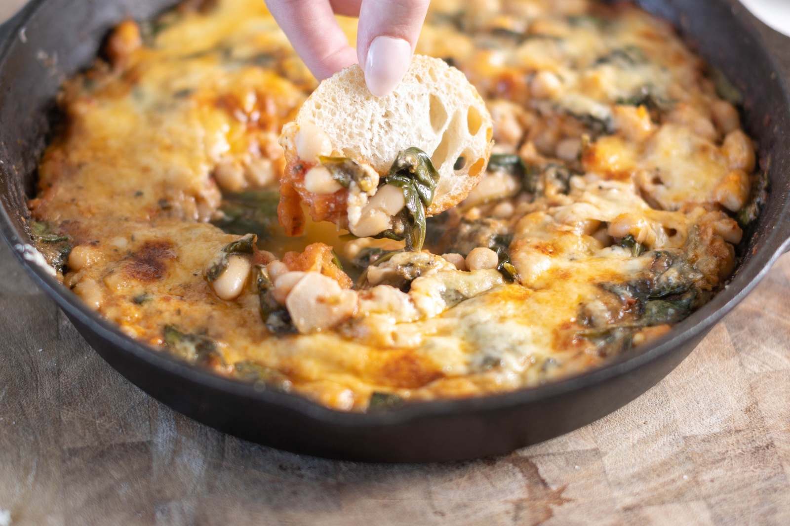 White Bean Tomato Bake 