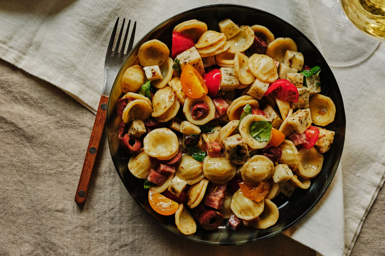 Cypress cheese featured in a pasta salad recipe 