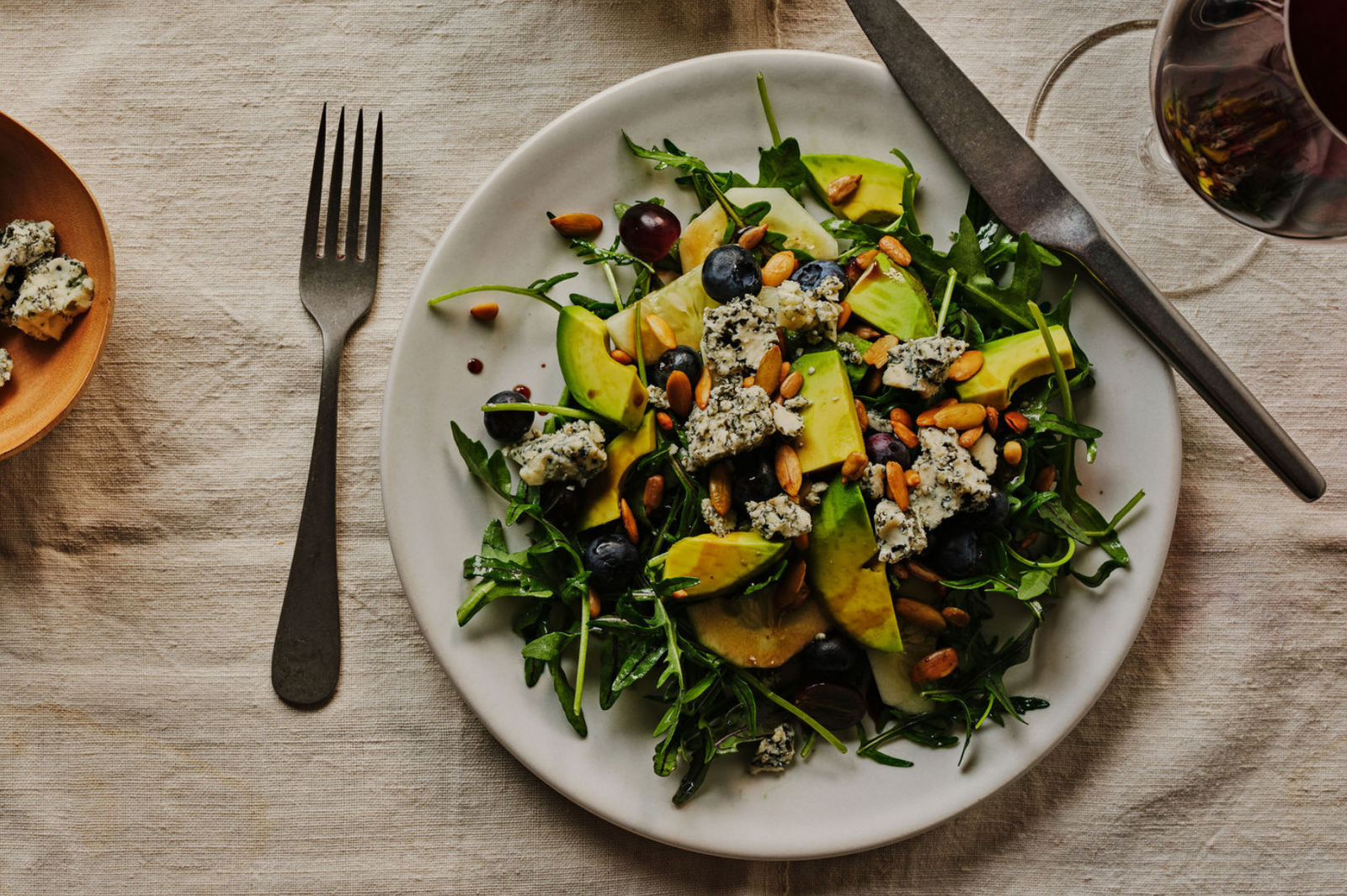 Asher Blue salad recipe 