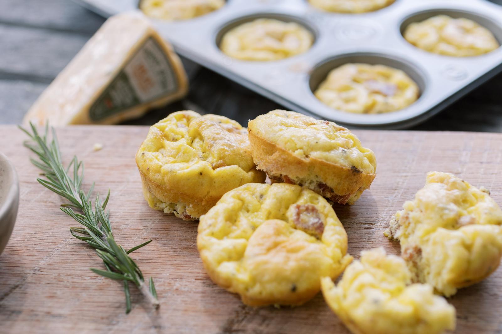 heat and bacon egg bites