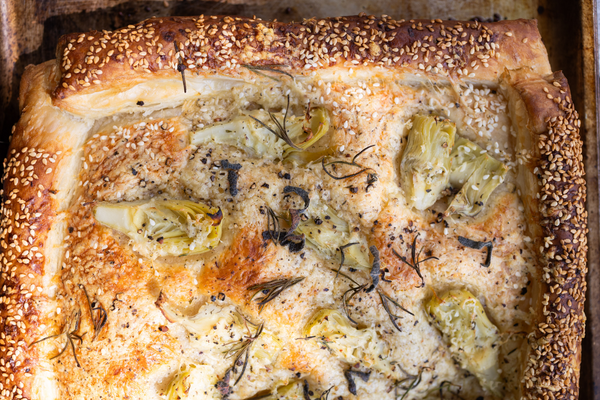 Cypress Artichoke Tart - Sweet Grass Dairy